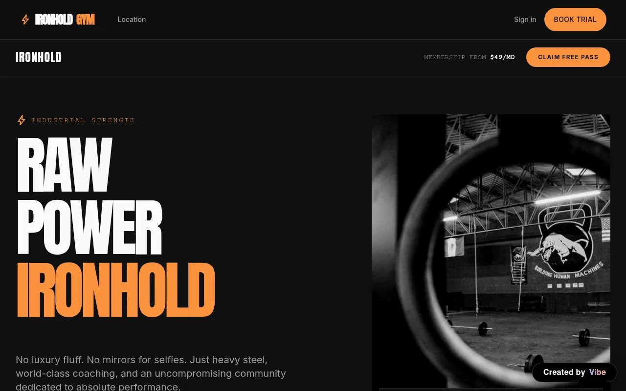 Ironhold Gym