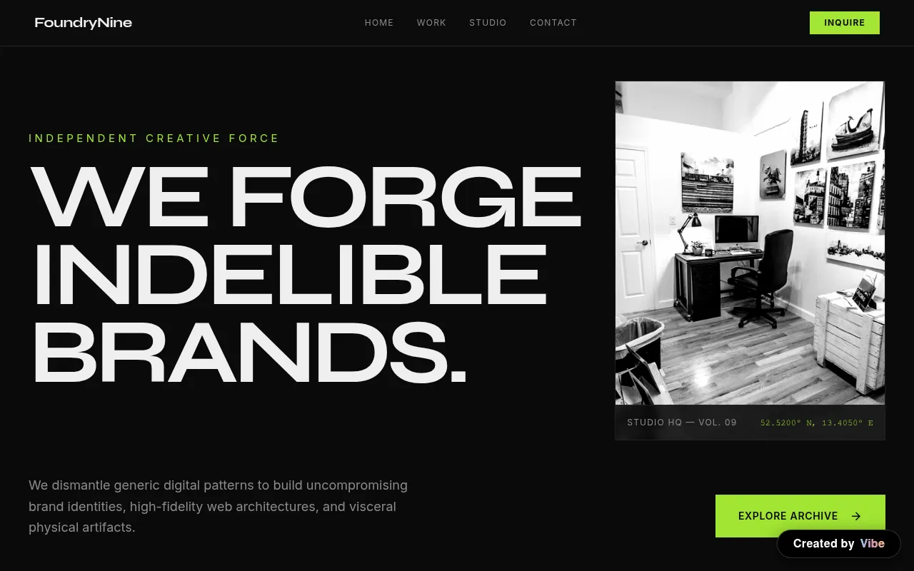 Foundry Nine Studio