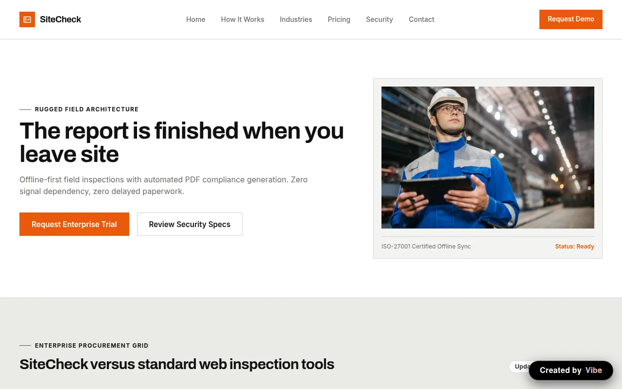 Site Check